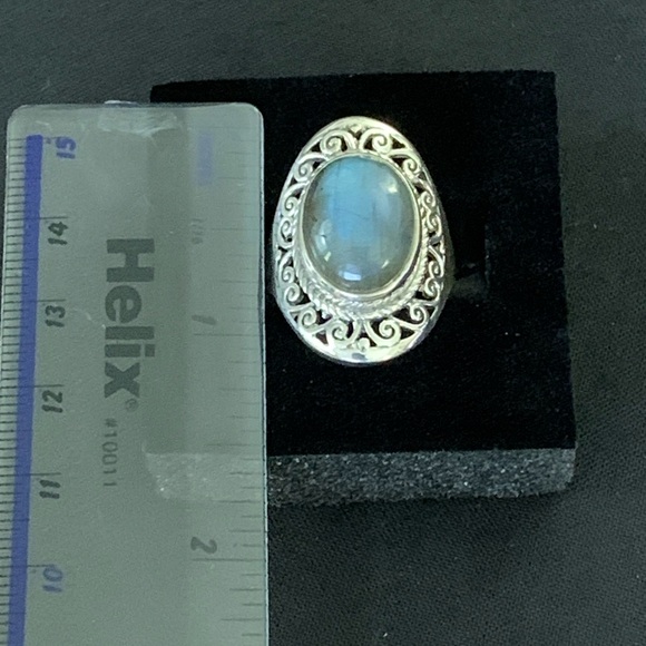Labradorite Sterling Silver Ring - Picture 12 of 15